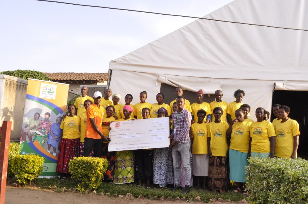 Beneficiaries received financial assistance and other materials