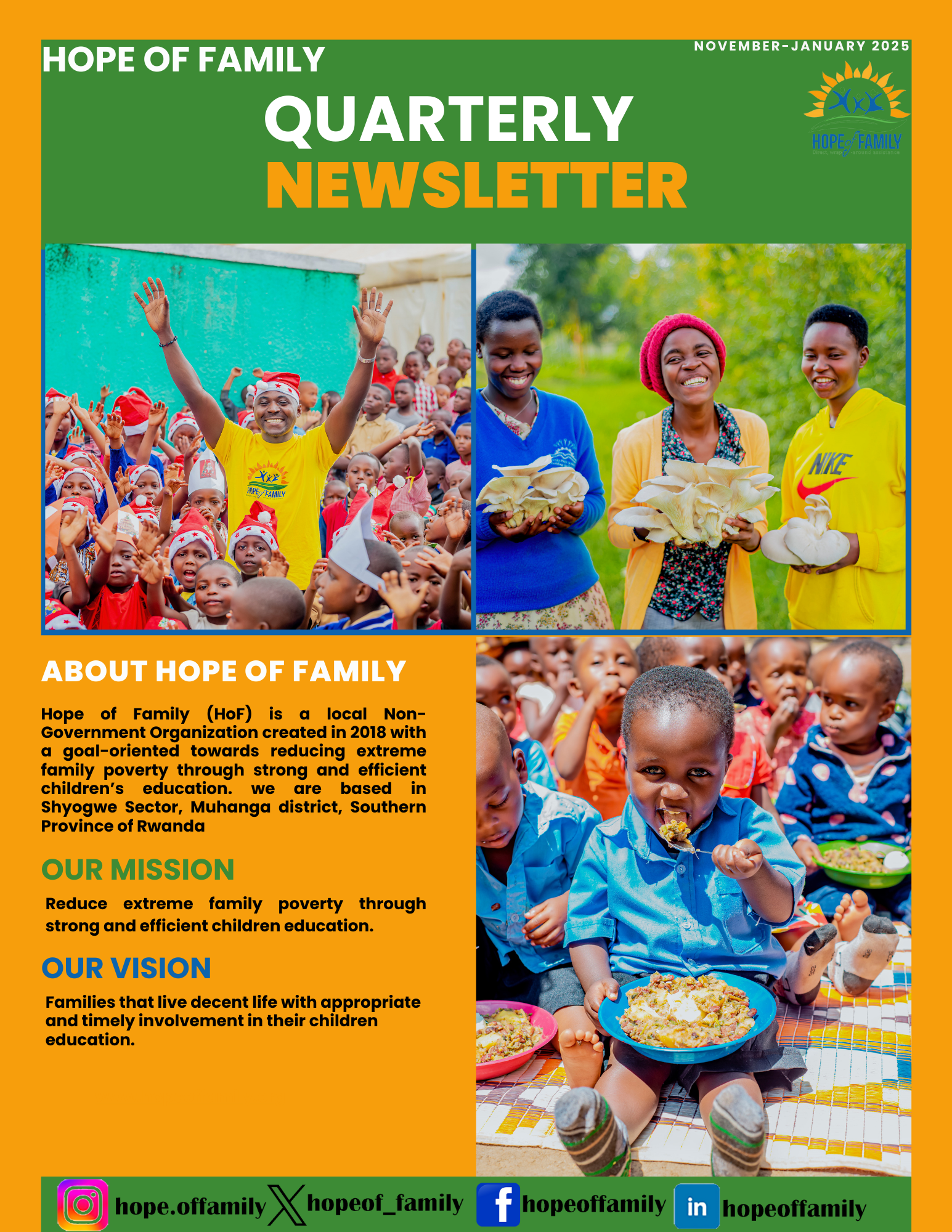 OUR LATEST QUARTERLY NEWSLETTER IS HERE!