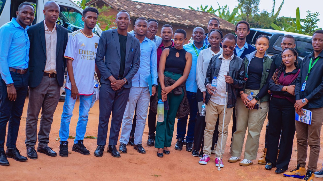 hope of family inspires university of rwanda students in developmental studies with eye-opening field trip...